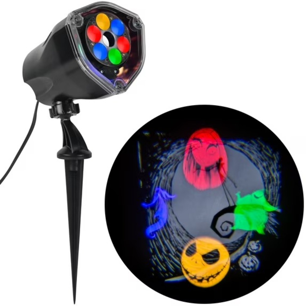Halloween Disney Projection‎ Light Nightmare before Christmas